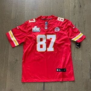 Nike NFL KC Chiefs Kelce Super Bowl Jersey